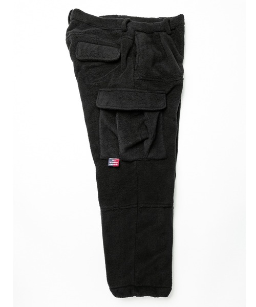 AlexanderLeeChang(アレキサンダーリーチャン)の「AlexanderLeeChang/アレキサンダーリーチャン BLC FLEECE ARMY CARGO PANTS(カーゴパンツ・メンズ・マスタード/ブラック/ブラウン・LARGE/X-LARGE/MEDIUM)」の4枚目の写真