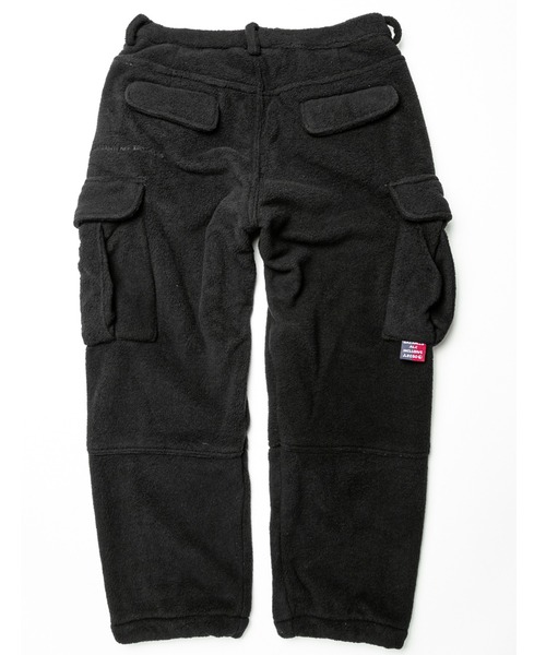 AlexanderLeeChang(アレキサンダーリーチャン)の「AlexanderLeeChang/アレキサンダーリーチャン BLC FLEECE ARMY CARGO PANTS(カーゴパンツ・メンズ・マスタード/ブラック/ブラウン・LARGE/X-LARGE/MEDIUM)」の5枚目の写真