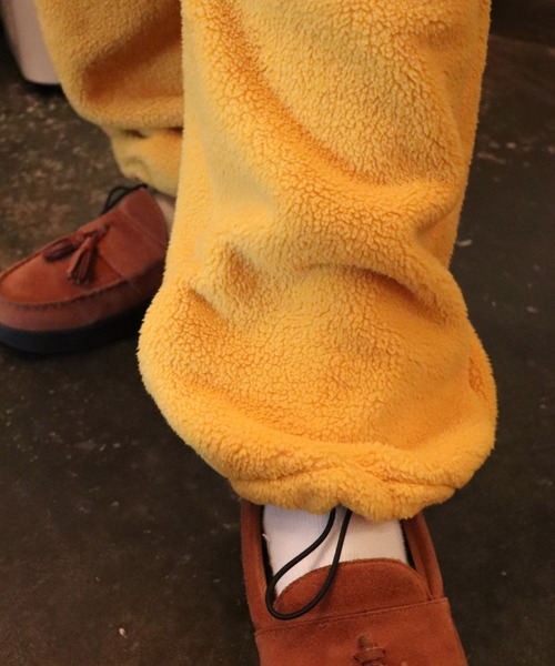 AlexanderLeeChang(アレキサンダーリーチャン)の「AlexanderLeeChang/アレキサンダーリーチャン BLC FLEECE ARMY CARGO PANTS(カーゴパンツ・メンズ・マスタード/ブラック/ブラウン・LARGE/X-LARGE/MEDIUM)」の8枚目の写真