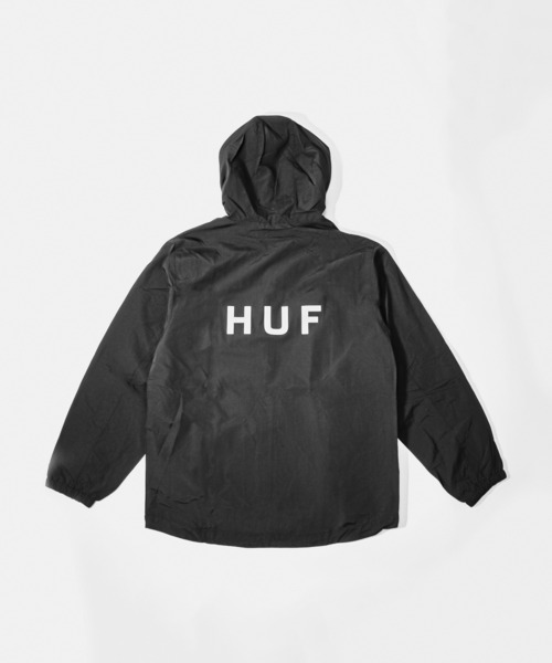 HUF（ハフ）の「HUF ESSENTIALS ZIP STANDARD SHELL JACKET ハフ エッセンシャル ジップ スタンダード シェル マウンテンパーカー（マウンテンパーカー・メンズ・ブラック/ネイビー・SMALL/MEDIUM/LARGE/X-LARGE）」の16枚目の写真
