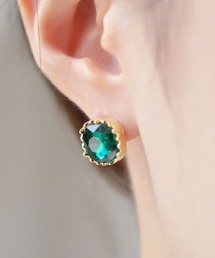 F&D : レトロジュエルピアス