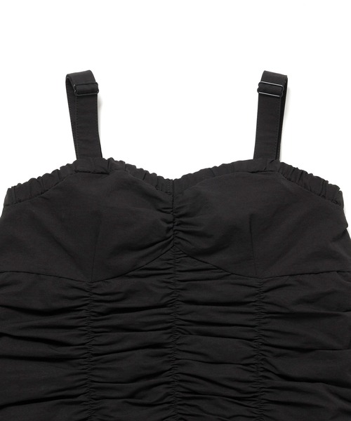 M TO R（ムウトアール）の「［TOPS］VTG GATHER CAMISOLE（キャミソール・レディース・ブラック・38/36）」の16枚目の写真