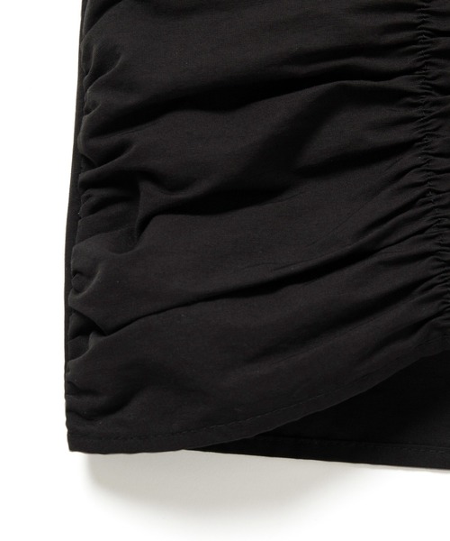 M TO R（ムウトアール）の「［TOPS］VTG GATHER CAMISOLE（キャミソール・レディース・ブラック・38/36）」の12枚目の写真