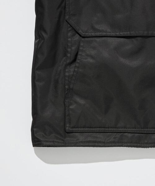 green label relaxing（グリーンレーベルリラクシング）の「【WEB限定】＜GLR or＞ 2way スタンド リバーシブル ベスト -ユニセックス-（ベスト・メンズ・ブラック/オリーブ・S/M/L）」の20枚目の写真