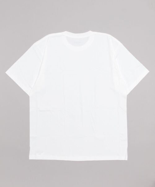 HANES(ヘインズ)の「HANES ショートスリーブTシャツ H5180L(Tシャツ/カットソー・メンズ・ホワイト/ブラック・XX-LARGE/XXX-LARGE)」の3枚目の写真