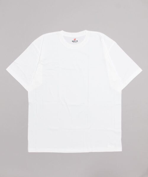 HANES(ヘインズ)の「HANES ショートスリーブTシャツ H5180L(Tシャツ/カットソー・メンズ・ホワイト/ブラック・XX-LARGE/XXX-LARGE)」の5枚目の写真