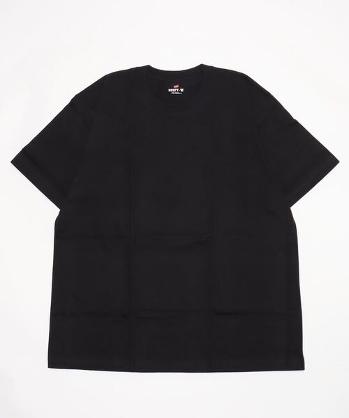 HANES(ヘインズ)の「HANES ショートスリーブTシャツ H5180L(Tシャツ/カットソー・メンズ・ホワイト/ブラック・XX-LARGE/XXX-LARGE)」の4枚目の写真