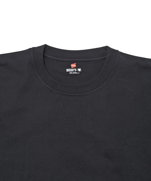 HANES(ヘインズ)の「HANES ショートスリーブTシャツ H5180L(Tシャツ/カットソー・メンズ・ホワイト/ブラック・XX-LARGE/XXX-LARGE)」の8枚目の写真