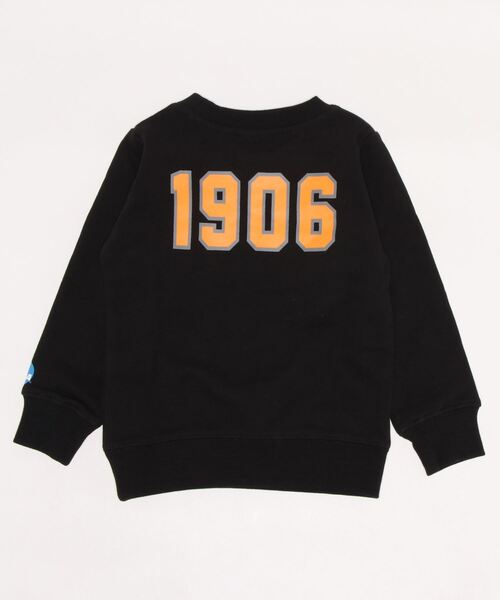 NCAA（エヌシーエーエー）の「【NCAA】アーチロゴトレーナー（100～140cm）（スウェット・キッズ・ブラック/レッド/キナリ・100/110/120/130/140）」の11枚目の写真