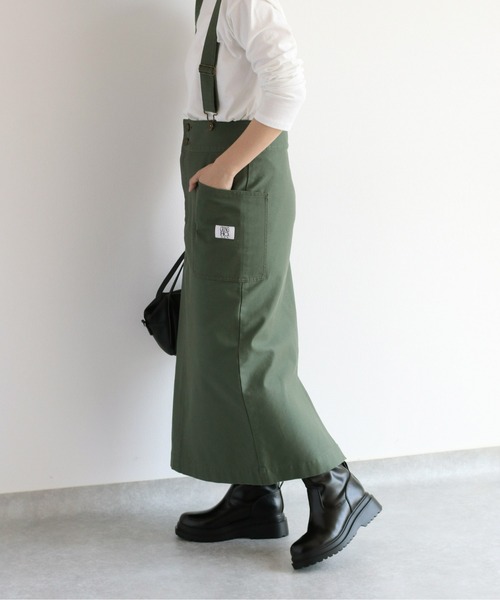 GUNG HO（ガンホー）の「【GUNG HO】サスペンダースカート（スカート・レディース・ブラック/オリーブ・M）」の22枚目の写真