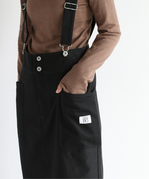 GUNG HO（ガンホー）の「【GUNG HO】サスペンダースカート（スカート・レディース・ブラック/オリーブ・M）」の16枚目の写真