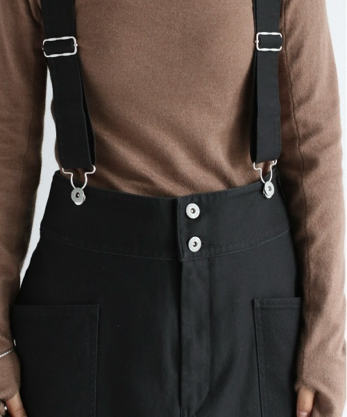 GUNG HO（ガンホー）の「【GUNG HO】サスペンダースカート（スカート・レディース・ブラック/オリーブ・M）」の13枚目の写真