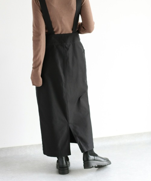 GUNG HO（ガンホー）の「【GUNG HO】サスペンダースカート（スカート・レディース・ブラック/オリーブ・M）」の12枚目の写真