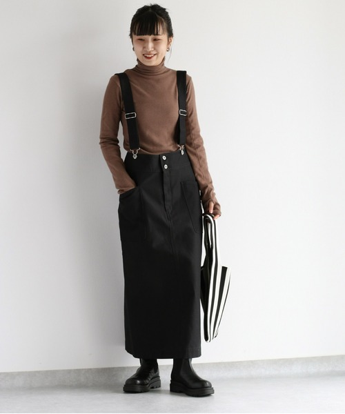 GUNG HO（ガンホー）の「【GUNG HO】サスペンダースカート（スカート・レディース・ブラック/オリーブ・M）」の15枚目の写真