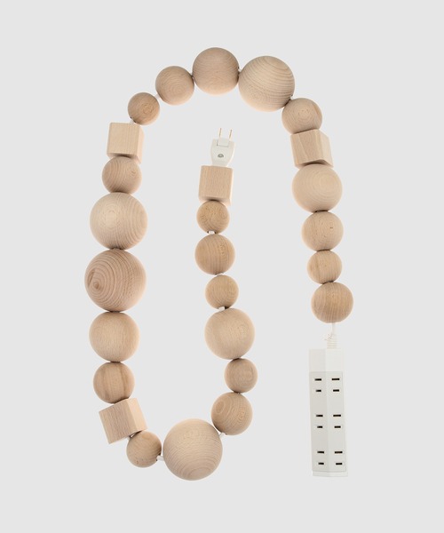 BLESS（ブレス）の「CABLE JEWELRY MULTIPLUG WOODEN ELEMENTS（生活家電・メンズ・ナチュラル・ONE SIZE）」の7枚目の写真