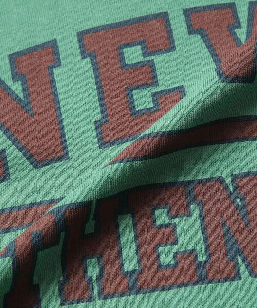 coen（コーエン）の「USAコットンロゴプリントオフタートルロングスリーブTシャツ（Tシャツ/カットソー・レディース・ホワイト/ケリー/ナチュラル・L/M）」の17枚目の写真