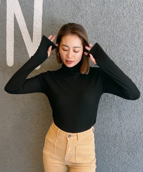 Vicente（ヴィセンテ）の「Standard cut neck tops（Tシャツ/カットソー・レディース・ホワイト/ブラック/グレー・FREE）」の20枚目の写真