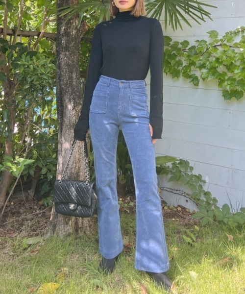 Vicente（ヴィセンテ）の「Standard cut neck tops（Tシャツ/カットソー・レディース・ホワイト/ブラック/グレー・FREE）」の21枚目の写真