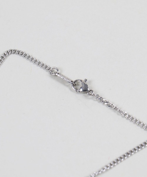 SPINNS（スピンズ）の「SQRBOUモチーフ チェーンネックレス（ネックレス・メンズ・シルバー・ONESIZE）」の2枚目の写真