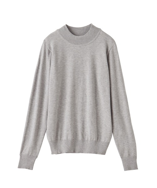 未使用 カシミヤ ハイネックニットセーター カシミヤ100% 6 XL グレー カシミヤ100% ハイネックセーター レディースニット・セーター | 通販