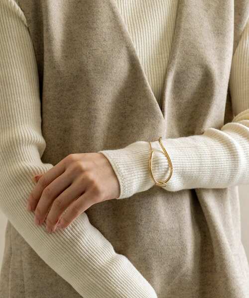 SMELLY（スメリー）の「ニュアンスメタルチェーンマグネットブレスレット（ブレスレット・レディース・ゴールド・-）」の6枚目の写真