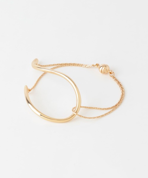 SMELLY（スメリー）の「ニュアンスメタルチェーンマグネットブレスレット（ブレスレット・レディース・ゴールド・-）」の7枚目の写真