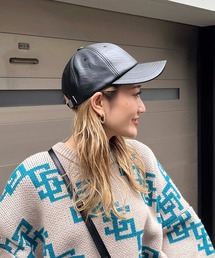 SPIRALGIRL | 合皮キャップ(キャップ)