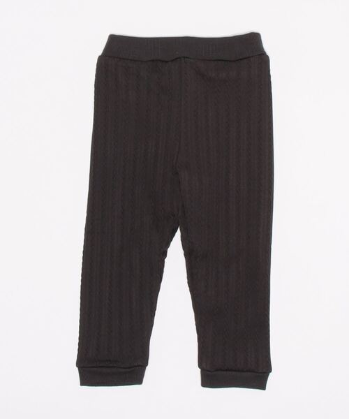 ACOBA(ACOBA)の「裏起毛ボンディングレギンス(その他パンツ・キッズ・スミクロ/ベージュ・130/120/110/100/95/90/80)」の2枚目の写真