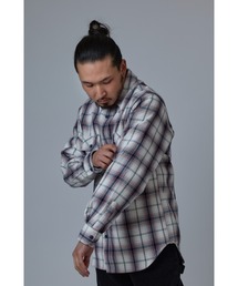 BIG MIKE ビッグマイク / HEAVY FLANNEL SHIRTS 長袖ヘビーフランネルシャツ チェック ストライプ /// 102235200 102235201 102235202 102235203 102235204 102235205 102235206 102235207