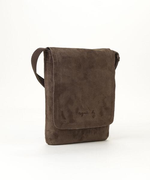 agnes b.（アニエスベー）の「PETER ショルダーバッグ (TAH01－01)（ショルダーバッグ・メンズ・ブラウン系その他・FREE）」の3枚目の写真