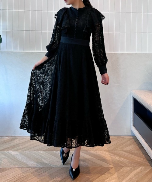 ペイズリーフラワーレースワンピース ワンピース Eimy Istoire エイミーイストワール のファッション通販 Zozotown