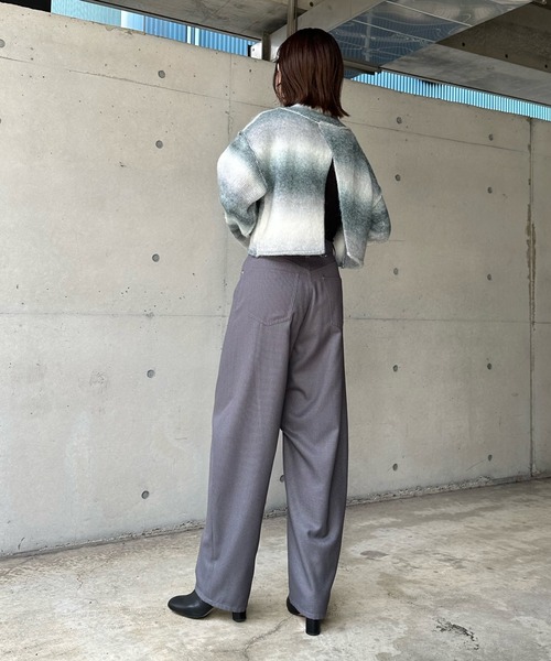 DouDou（ドゥドゥ）の「【WEB限定】【AgAwd/アガウド】グラデーションニット（ニット/セーター・レディース・グレー/ベージュ・FREE）」の20枚目の写真