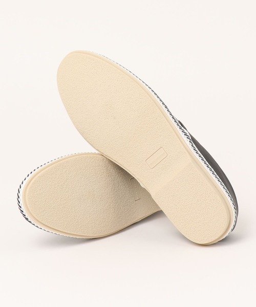 UNION STATION（ユニオンステーション）の「シンセティックレザーイントレチャートスリッポン（スリッポン・メンズ・ブラック/ホワイト/ネイビー・S/M/L）」の15枚目の写真