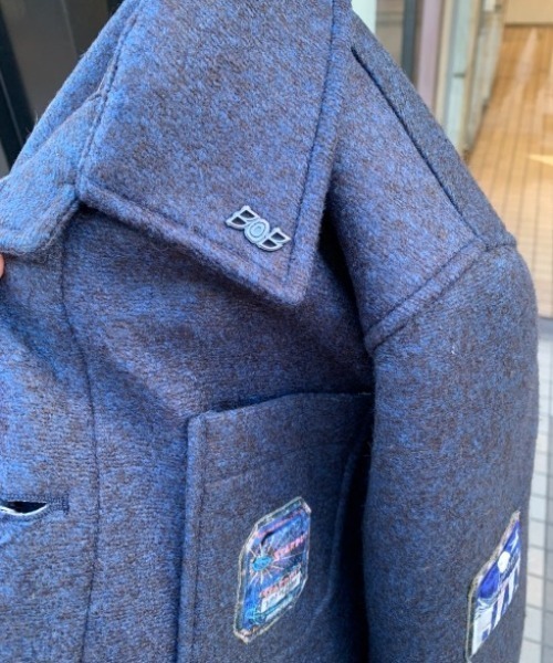 BOB（ボブ）の「BOB/ボブ/ワッペンCPOジャケット（その他アウター・メンズ・ネイビー・46/48/50/52）」の4枚目の写真