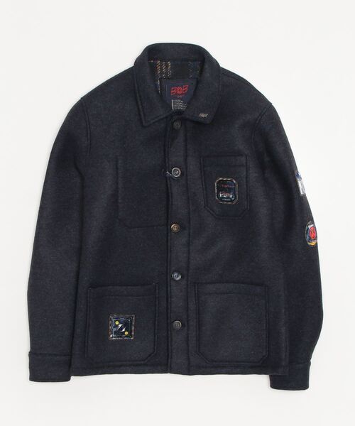 BOB（ボブ）の「BOB/ボブ/ワッペンCPOジャケット（その他アウター・メンズ・ネイビー・46/48/50/52）」の7枚目の写真