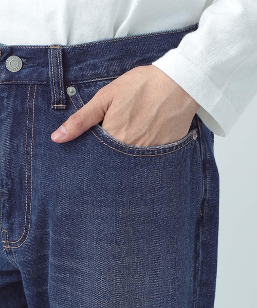 BAYFLOW（ベイフロー）の「リラックステーパードデニムパンツ 23SS（デニムパンツ・メンズ・ライトブルー/ネイビー・MEDIUM/LARGE）」の6枚目の写真