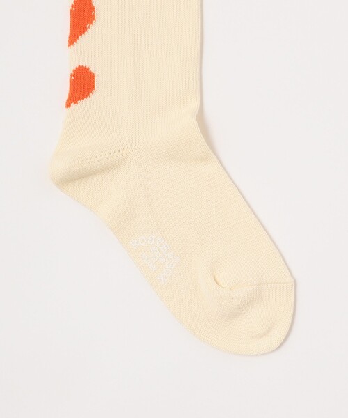 BEAMS BOY(ビームスボーイ)の「ROSTER SOX ×BEAMS BOY / 別注 Flower & Heart Sox(ソックス/靴下・レディース・オフホワイト/イエロー系その他5・ONE SIZE)」の7枚目の写真