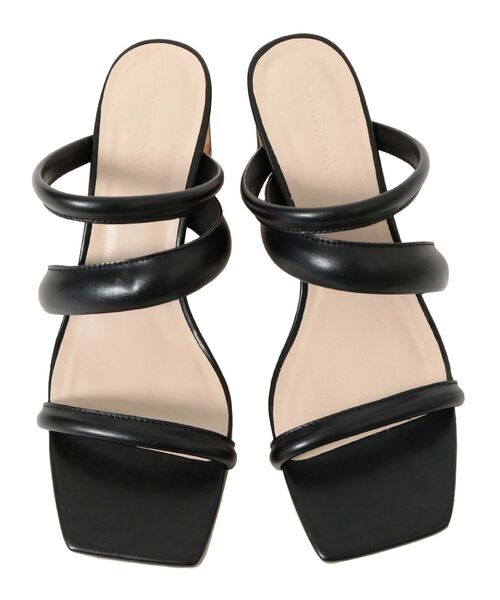 LAGUNAMOON(ラグナムーン)の「フォルムラインサンダル(サンダル・レディース・ブラック/ベージュ・SMALL/MEDIUM)」の9枚目の写真