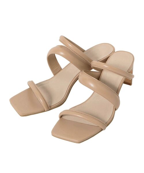 LAGUNAMOON(ラグナムーン)の「フォルムラインサンダル(サンダル・レディース・ブラック/ベージュ・SMALL/MEDIUM)」の14枚目の写真