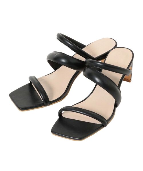LAGUNAMOON(ラグナムーン)の「フォルムラインサンダル(サンダル・レディース・ブラック/ベージュ・SMALL/MEDIUM)」の15枚目の写真