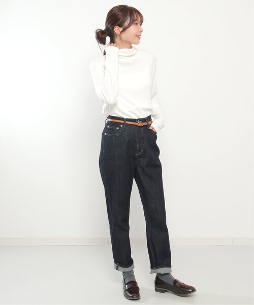 LBC（エルビーシー）の「クシュタートルネックロンＴ（Tシャツ/カットソー・レディース・その他7/ブラック/パープル/ホワイト・M/L）」の17枚目の写真