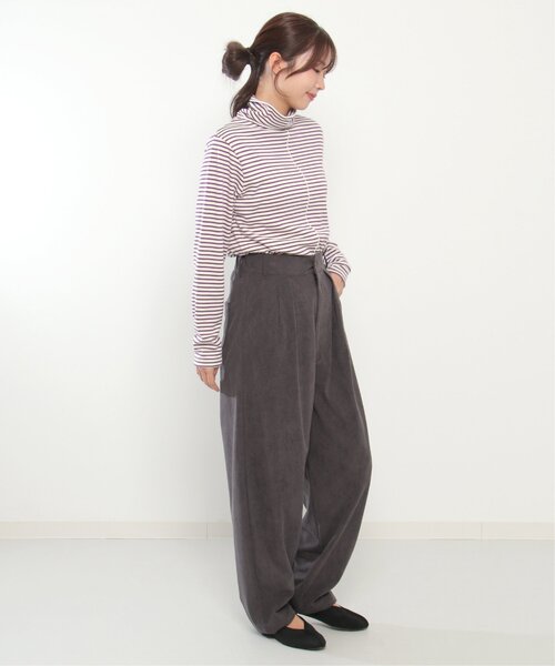 LBC（エルビーシー）の「クシュタートルネックロンＴ（Tシャツ/カットソー・レディース・その他7/ブラック/パープル/ホワイト・M/L）」の13枚目の写真