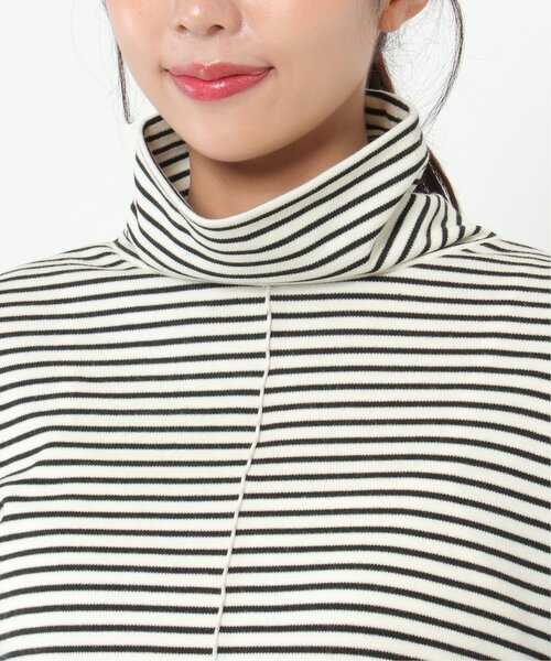 LBC（エルビーシー）の「クシュタートルネックロンＴ（Tシャツ/カットソー・レディース・その他7/ブラック/パープル/ホワイト・M/L）」の22枚目の写真