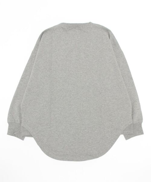 KRIFF MAYER Lady's Collection(クリフメイヤーレディースコレクション)の「アメカジビッグタフループTEE(Tシャツ/カットソー・レディース・セージグリーン/グレー/カラフル/ラベンダー/その他5・LARGE/MEDIUM)」の6枚目の写真