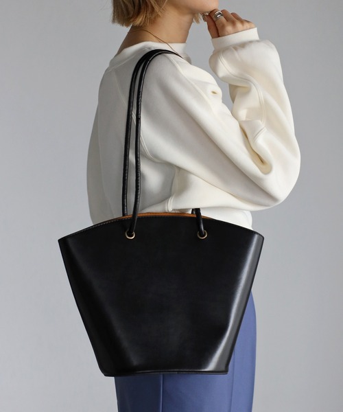 Bonjour Sagan（ボンジュールサガン）の「ポーチ付き扇形ハンドバッグ（ハンドバッグ・レディース・ホワイト/ブラック・FREE）」の14枚目の写真