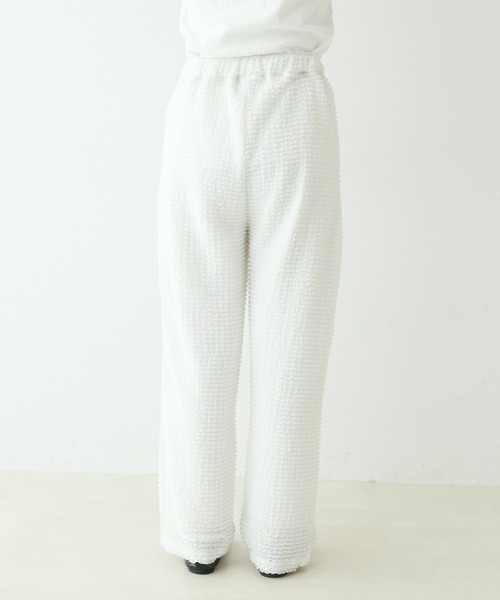 PUAL CE CIN(ピュアルセシン)の「3Dレースパンツ(その他パンツ・レディース・ブラック/オフホワイト・FREE)」の4枚目の写真