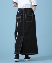 AVIREX | 《WEB&DEPOT限定》ANTIFOULING LINE SKIRT/ アンティフォーリング ラインスカート(スカート)