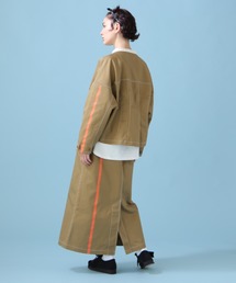 AVIREX | 《WEB&DEPOT限定》ANTIFOULING LINE SKIRT/ アンティフォーリング ラインスカート(スカート)