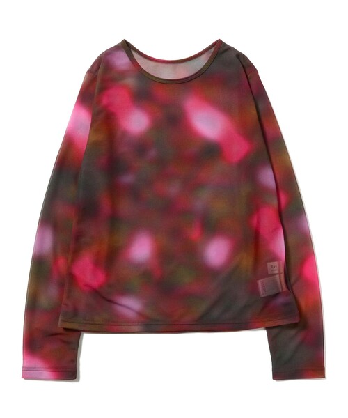 Ray BEAMS（レイビームス）の「Ray BEAMS / グラデーション プリント Tシャツ（Tシャツ/カットソー・レディース・レッド系その他/グリーン系その他2・ONE SIZE）」の21枚目の写真