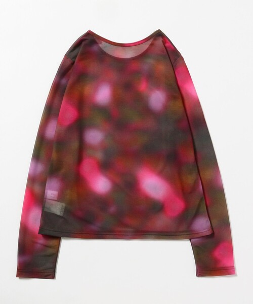Ray BEAMS（レイビームス）の「Ray BEAMS / グラデーション プリント Tシャツ（Tシャツ/カットソー・レディース・レッド系その他/グリーン系その他2・ONE SIZE）」の22枚目の写真